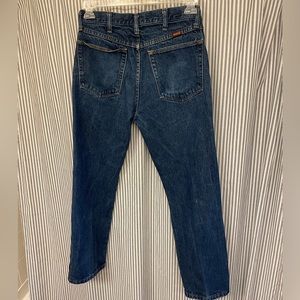 Rustler dark wash jeans